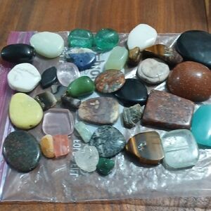 Assorted Polished Gemstones Collection